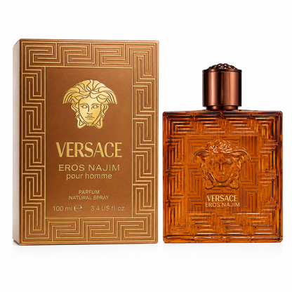 Versace Eros Najim Pour Homme Eau de Parfum 100ml – Men’s Luxury Fragrance
